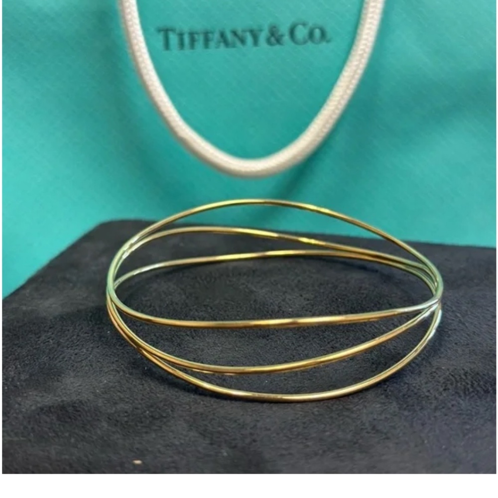 Tiffany Gold  Bracelet - Elsa Peretti 3 Wave